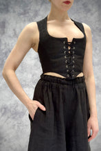 FW23 Corset Vest Baltic Linen (Pre-Order)