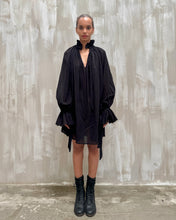 Alchemist Chemise in Black Cotton Gauze
