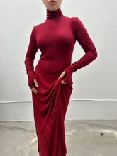 Sample Sale: "Eco" Maxi Dress in Carmine Red (Size I & IV)
