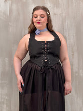 SS23 Corset Vest Baltic Linen