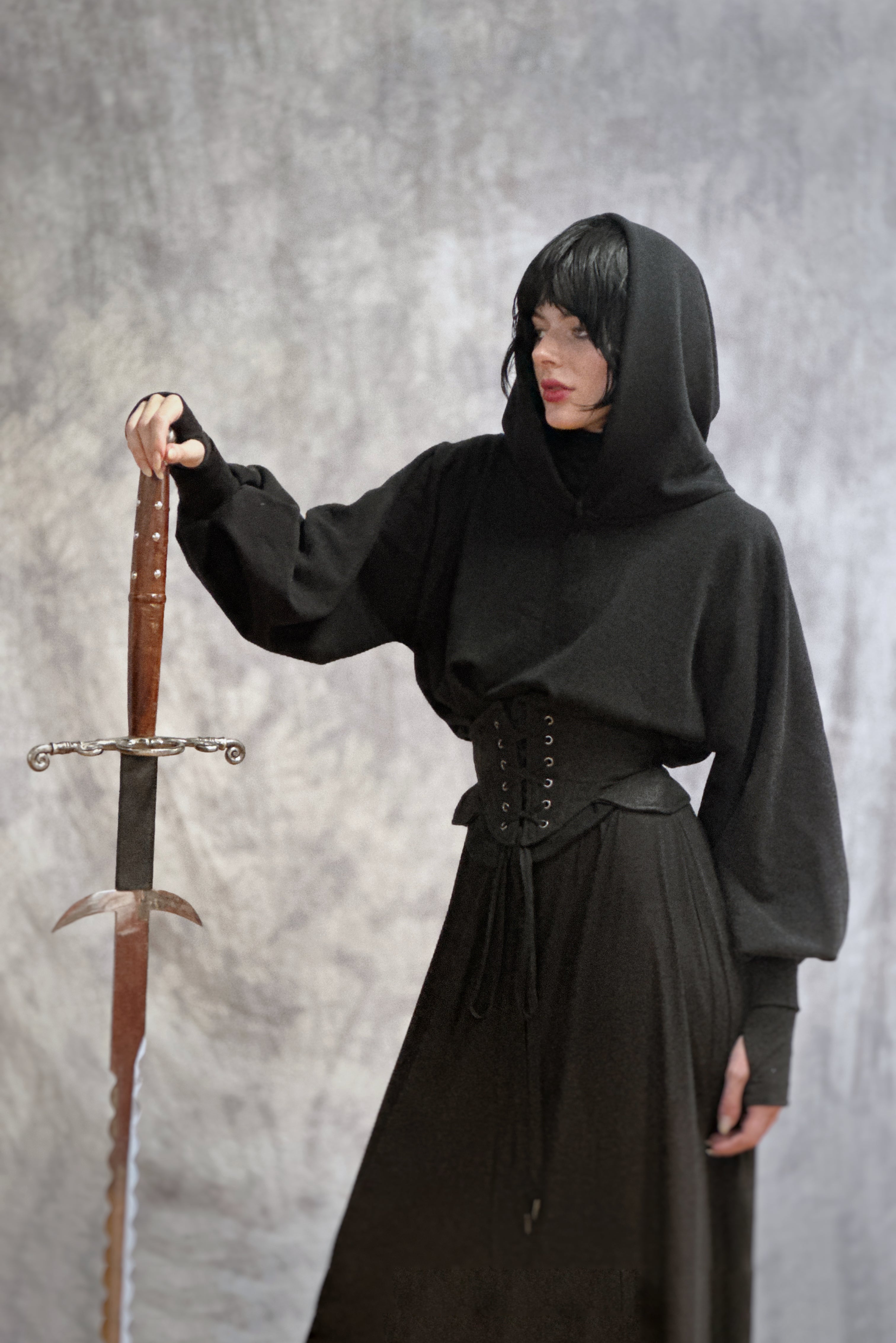 Sample Sale: Severina Corset Belt in Baltic Linen (Size I)