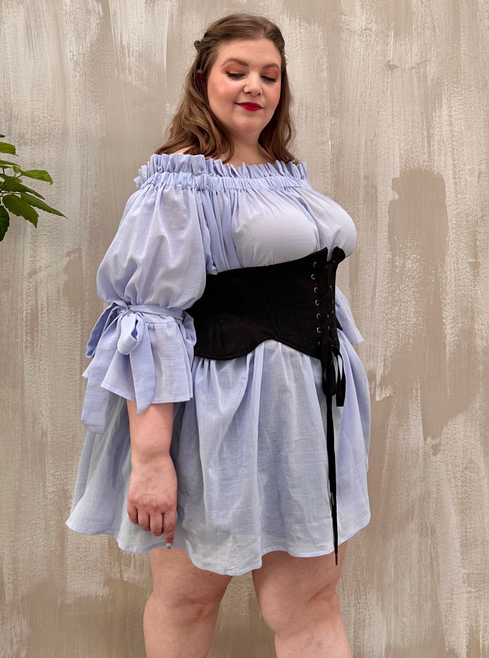Sample Sale: Severina Corset Belt in Baltic Linen (Size I)