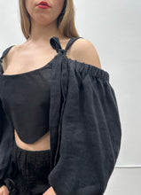 Sample Sale: Bustier w/Bishop Sleeve (Up to 42" Bust, 30" Waist)