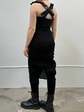 Sample Sale: Column Skirt in Crinkled Cotton (Size II & III)