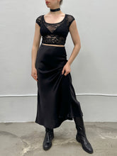 Sample Sale: Satin Bias Cut Maxi Skirt (Size I & II)
