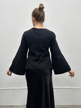 Sample Sale: Satin Bias Cut Maxi Skirt (Size I & II)