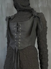 Corset Vest Baltic Linen (Pre-Order)