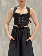 SS23 Corset Vest Baltic Linen