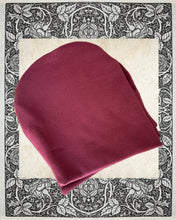 Slouchy Toque in Ribbed Cotton Fleece