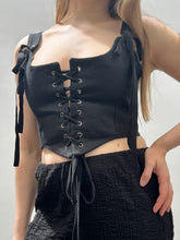 Sample Sale: Corset Laced Vest (Up to 44" Bust, 32" Waist)